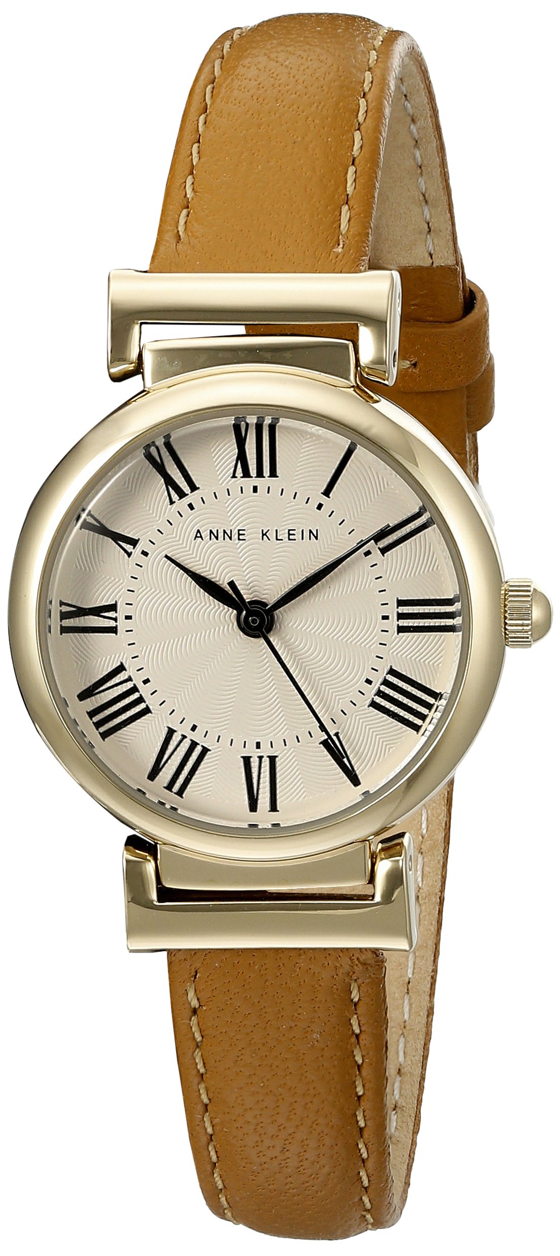 Anne Klein Women's Leather Strap Watch Trendy Fashion Accessory
| Anne Klein Women's Leather Strap Watch Stylish Timepi